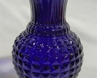 761 - Blenko Blue 5.5" Vase
