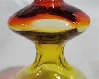 773 - Blenko Amberina 5" Vase
