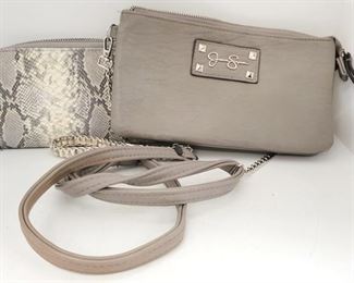 839 - Jessica Simpson purse, snake design wallet purse 5 x 9 wallet 4 x 8
