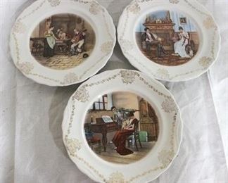 884 - 3 Collector plates - 9.25"
