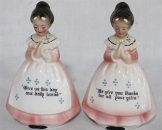 889 - Pair porcelain figures - 4.5"

