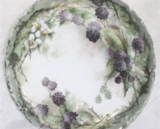 949 - Antique French Plate 11 round
