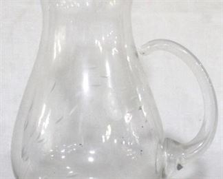 960 - Glass Pitcher 10 1/4 tall
