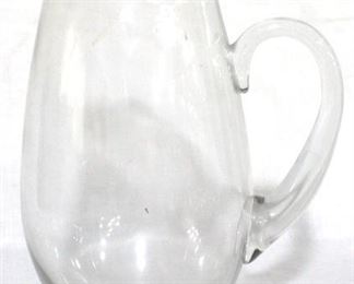959 - Glass Pitcher 11 tall
