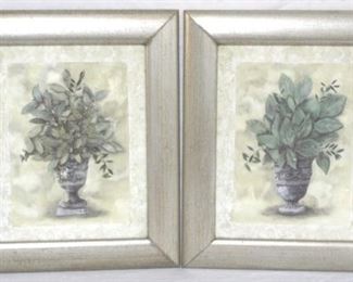 968 - Pair of Framed Prints 11 x 13
