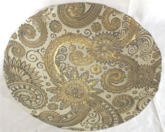 979 - Art Glass Bowl 15 Round
