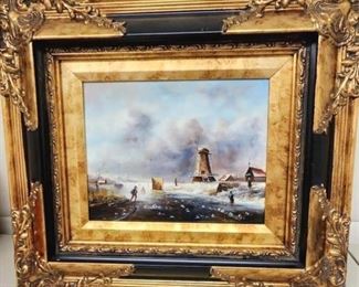 985 - Framed Lighthouse Art - pending better description
