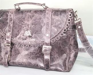 1167 - Lazzaro leather ladies handbag - NEW 10 1/2 x 17 x 5 1/2
