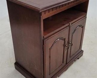 1456 - TV stand with rotating top, 31 x 28 x 17.5
