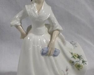 2617 - Royal Doulton Adele figurine - 8"
