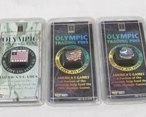 2656 - 7 Atlanta Olympics collector pins - new
