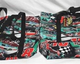 2664 - 2 NASCAR #18 new tote bags
