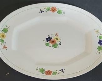 3012x - Large Thompson oval platter 18 x 13.5

