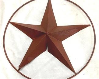 4013 - Decorative Metal Texas Star 37" round

