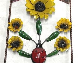 4051 - Garden Decorative Metal Welcome Sign 31.5 x 18.5
