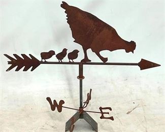 4060 - Rustic Chicken Weathervane 29 x 31
