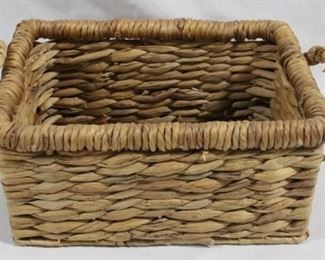 6160 - Handled basket - 7.5 x 10.5 x 5
