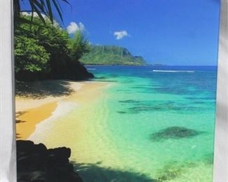 6324 - Lee Rylee #25/1000 acrylic photograph,11.5 x 11.5
