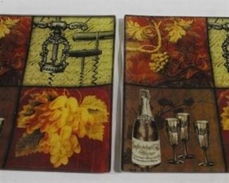 6450 - 2 Glass trays - 12 x 12
