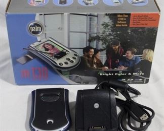6455 - Palm M130 handheld organizer w/ box
