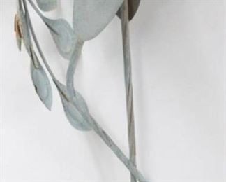 8029 - Metal Birdbath - as is
