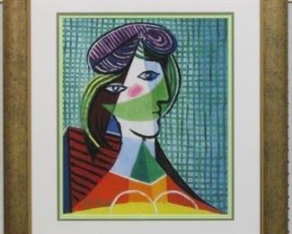 9045 - Tete De Femme giclee by Pablo Picasso 24.5 x 28.5
