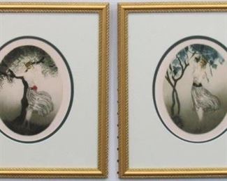 9057 - Passion Fruit I & II by Floril 13.5 x 15
