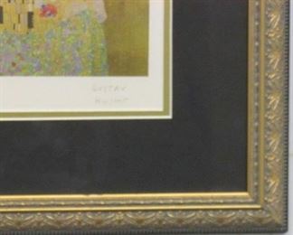 9067 - Kiss Print by Gustav Klimit 16 x 17
