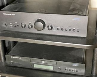 Cambridge Audio receiver and CD player