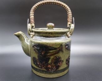 Vintage Japanese Teapot, Marked OMC Japan