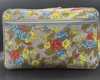 Vintage Suitcase: Floral Print by Bantam