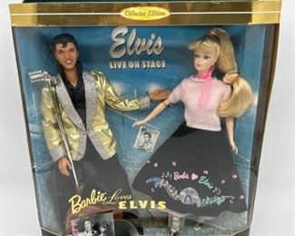 Collectable Barbie w/ Elvis in Factory Box