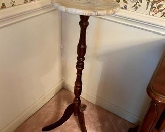 Plant stand with Marble Top