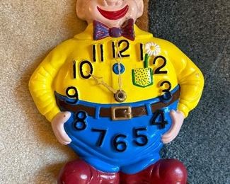 Vintage Clown Clock