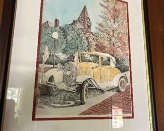 Rick Rush Georgia Tech "Autumn Afternoon at Grant Field"  