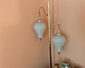 Vintage Floor to Ceiling Pole Lamp