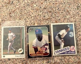 Gregg Jeffries, Ruben Sierra, Don Mattingly