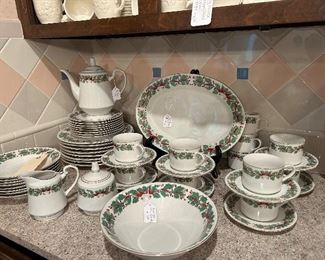 Vintage Sango Christmas Holly