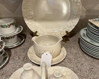 Vintage Metlox Poppy Trail Serving Pieces
