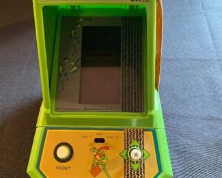 Vintage Sega Frogger tabletop game in working condition 