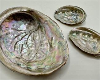 3 Natural Abalone Shells
Lot #: 41