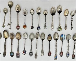 20 Small Souvenir Spoons
Lot #: 81