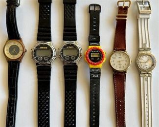 6 Watches: Swatch, Reflex, Timex, Digital & More
Lot #: 69
