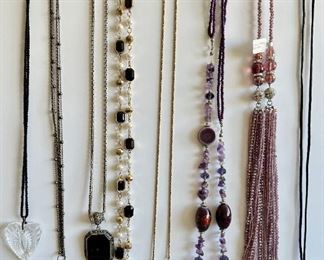 8 Necklaces By Celia Landman, MK & More, Some Vintage
Lot #: 111