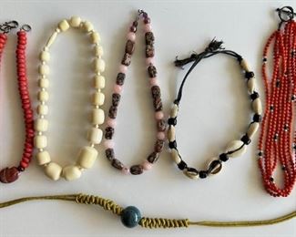 6 Natural Stone Necklaces
Lot #: 74