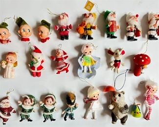 22 Vintage Christmas Ornaments, Some Felted, Some New With Tags
Lot #: 45