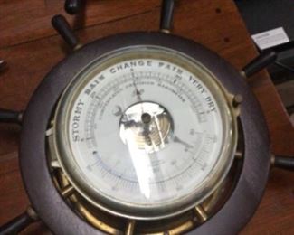 Schatz brass compensation precision barometer $200