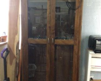 Large gun cabinet