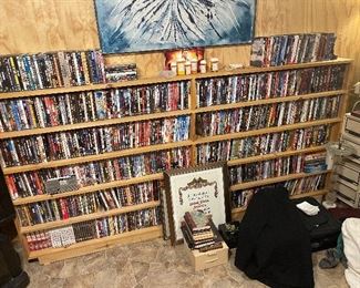 Hundreds of dvd movies 