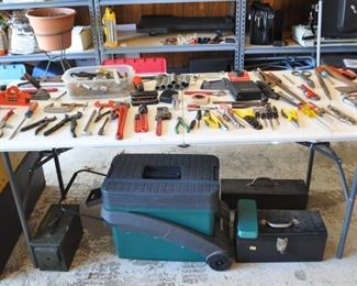 Tools and boxes